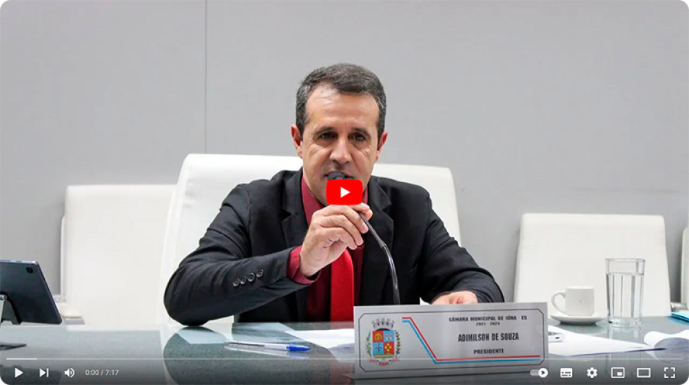 Minha atuação parlamentar Minha atuação parlamentar