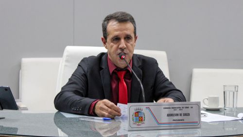 Ver. Adimilson de Sousa | 17ª Sessão Ordinária de 2024 Ver. Adimilson de Sousa | 17ª Sessão Ordinária de 2024